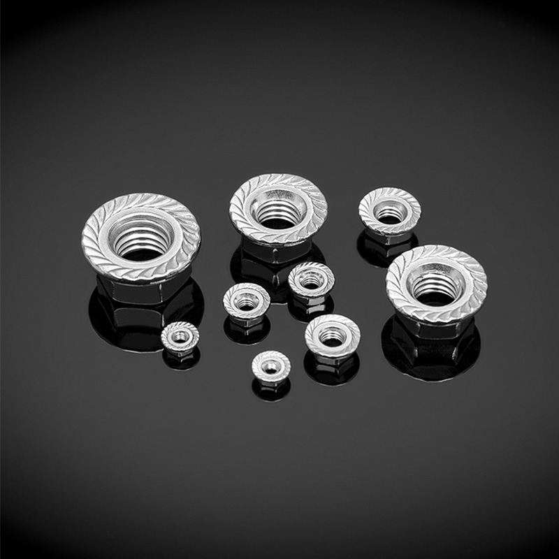 DIN 6923 šesterokutne prirubničke matice od nehrđajućeg čelika DIN 6923 šesterokutne prirubničke matice od nehrđajućeg čelika