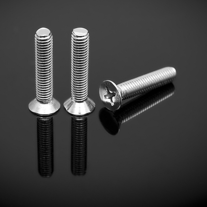 DIN965 90° vijci s upuštenom ravnom glavom i tipom H s križnim udubljenjem