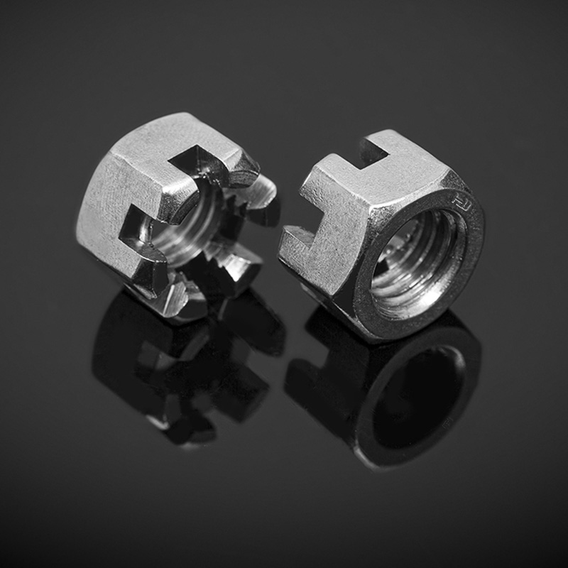 DIN 439 Nehrđajući čelik Zakošene šesterokutne tanke matice